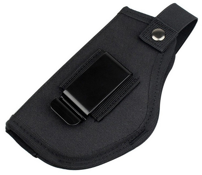 권총집 핸드건 파우치 양손용 홀스터 홀더, 블랙, 1개