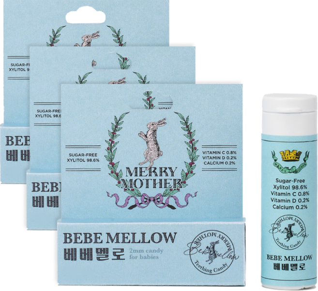 베베멜로 캔디, 3개, 8g