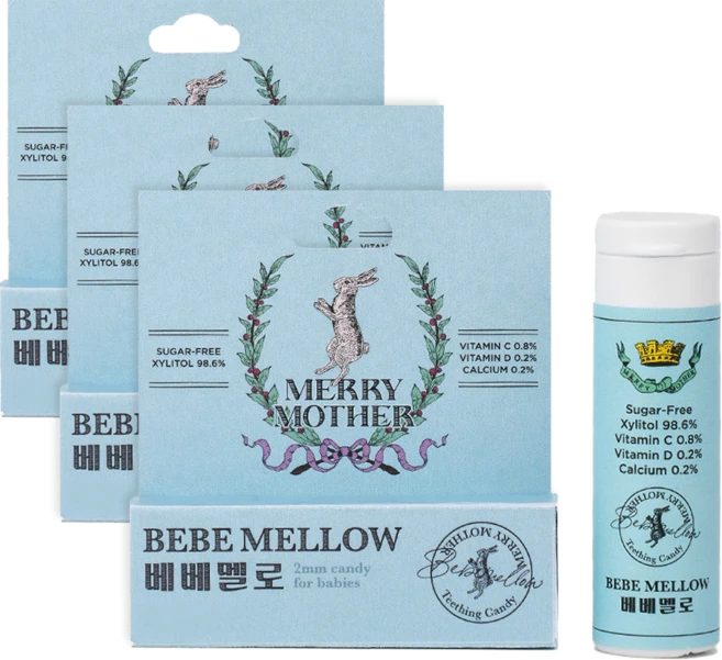 베베멜로 캔디, 3개, 8g - 쿠팡