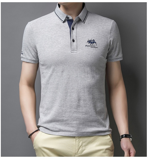 Royal Dames 刺繡POLO衫 短袖上衣