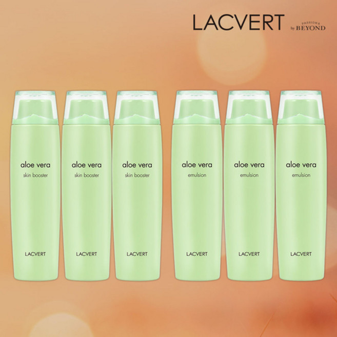 [LG생활건강] 라끄베르 알로에베라 스킨부스터3+에멀전3, 1세트