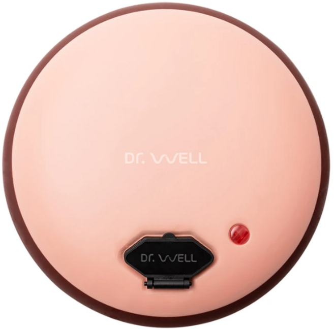 코스트코 돌찜질기 무선 축열식 닥터웰 히팅웰 돌찜질기 핑크색 신모델 DR-177 온열 돌뜸 복부 온열팩 풀세트구성, 본체+주머니+전용복대(특가 행사)