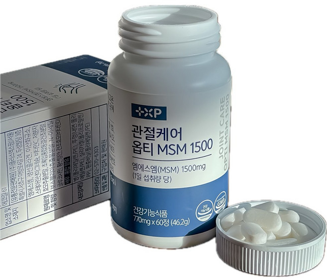 관절케어 옵티 MSM 1500, 60회분, 3개