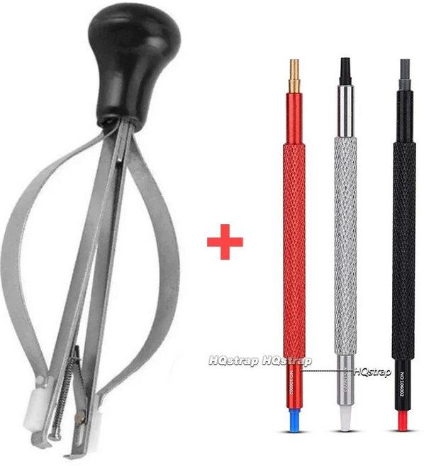 시계 핸드 프레 서 푸셔 피팅 세트 키트 바늘 피커 양면 펜 제조 업체 수리 도구 액세서리, 09 pliers-Needle Pen