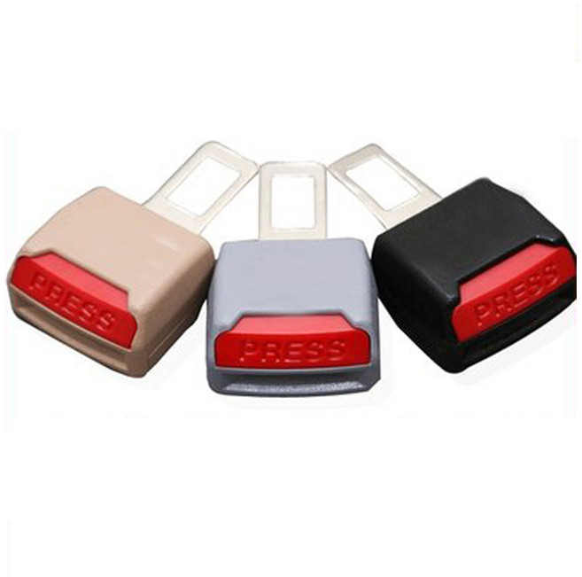 안전벨트클립 경고음제거 안전벨트유격, 1개, 검정