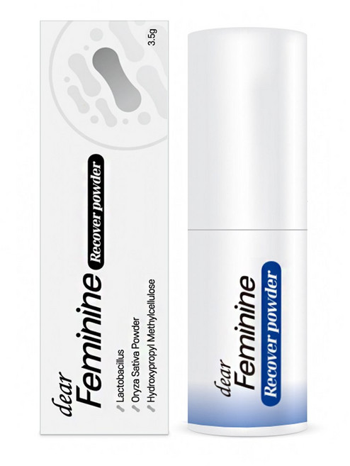 디어페미닌 리커버 파우더 뿌리는 여성 질유산균, 3.5g, 1개