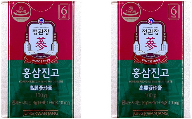 정관장 홍삼진고, 100g, 2개