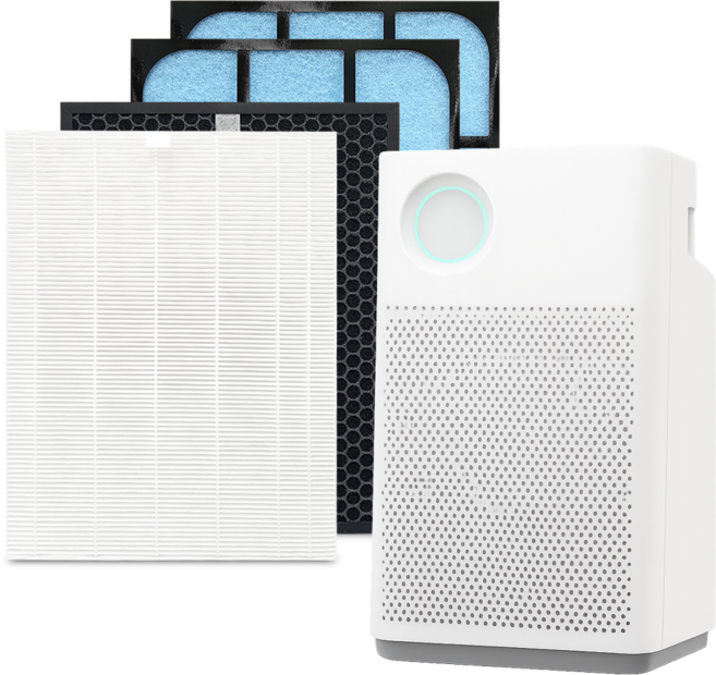 필터모아 코웨이 AP-1007 AP-1008 AP-1018 APMS-1014D 공기청정기 필터 호환용, 1세트, AP-1717A