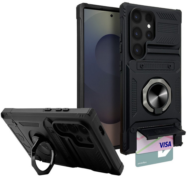 인트그로 헥사곤 카드수납 범퍼 휴대폰 케이스