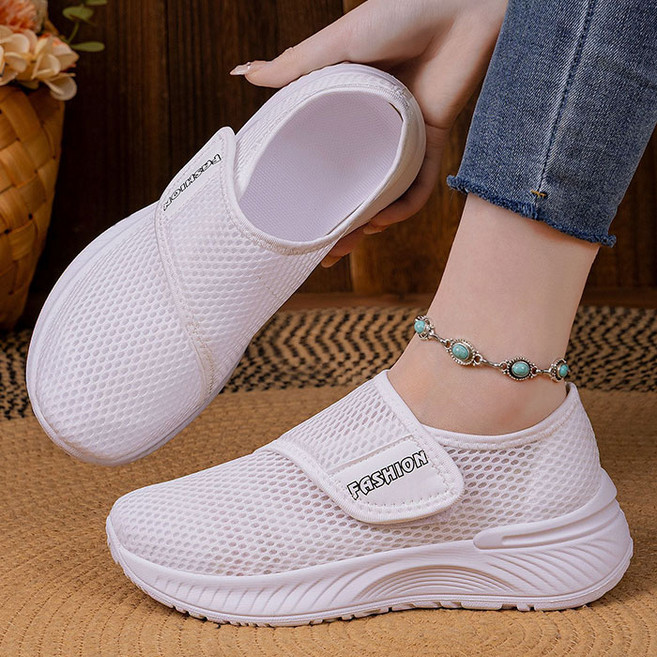 남녀공용 경량 슬립온 벨크로 메쉬 신발 CF800