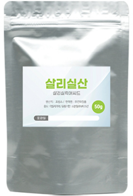 [화장품원료] 살리실산 살리실릭애씨드 BHA 바하 50g, 1개
