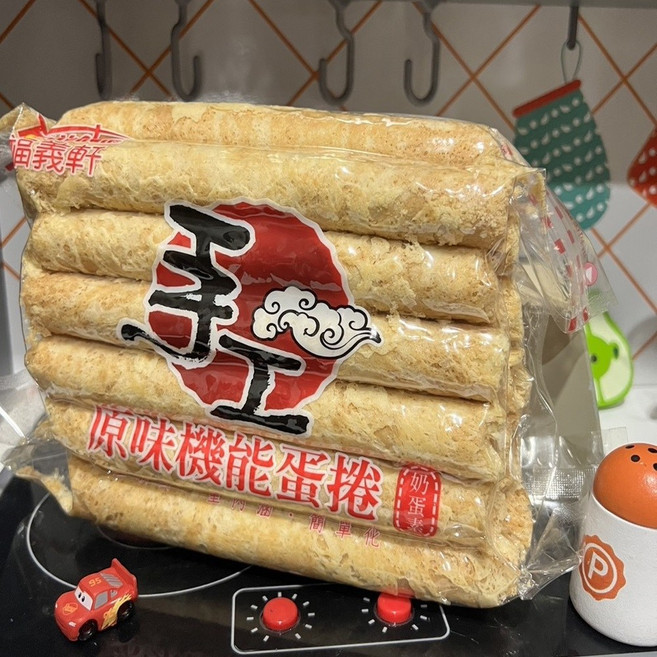 福義軒手工原味機能蛋捲 酥脆口感 獨立包裝, 1個, 1套