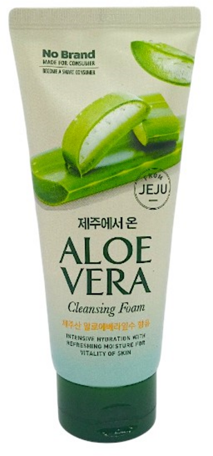 노브랜드 제주 알로에베라 클렌징폼, 1개, 200ml