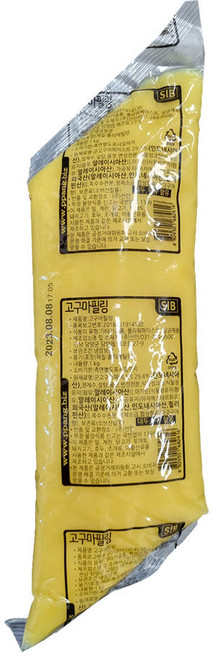 선인 고구마 필링, 1kg, 1개