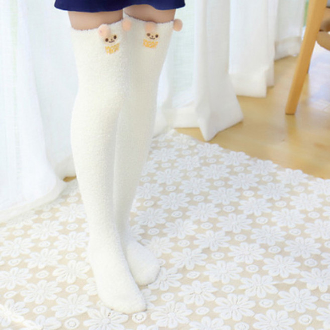 수족냉증 무릎 롱 수면양말 긴 따뜻한 임산부 산모 발시림 산후조리 수면덧신 보온 양말