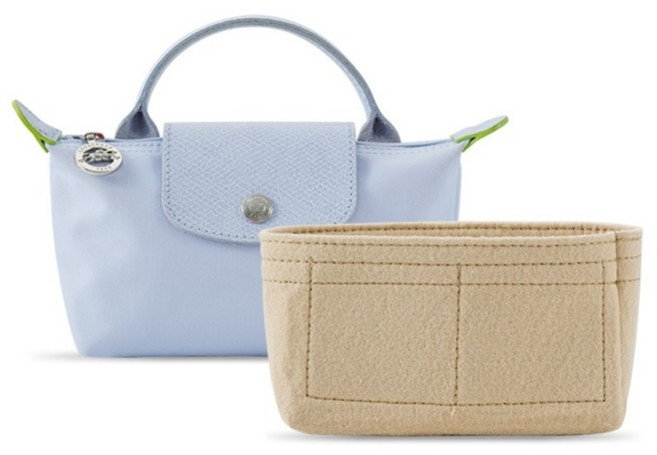 디주드 롱샴 르 플리아쥬 미니 이너백 오리지널 핸들 파우치 맞춤 백인백