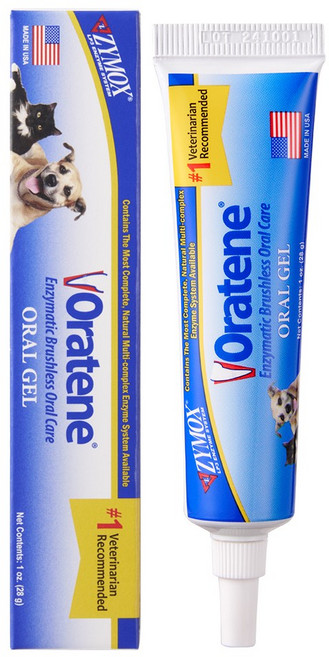 오라틴 안티셉틱 오랄 젤 강아지 고양이 구강 관리 치약, 28g, 1개