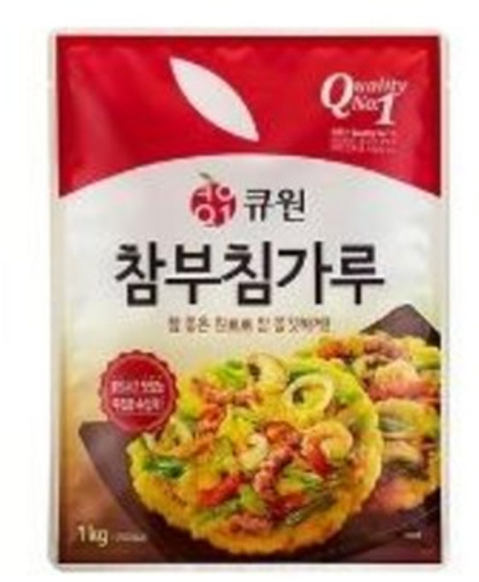 큐원 부침가루 1kg, 1개