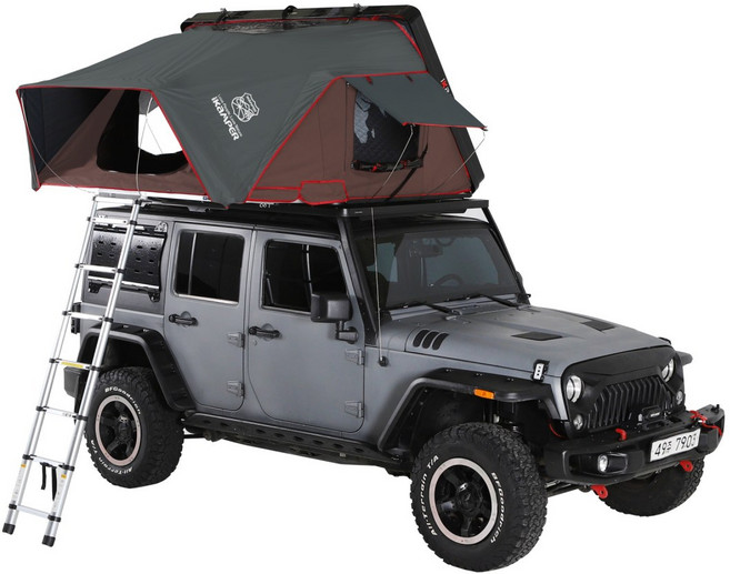 아이캠퍼 스카이캠프 2.0 루프탑텐트 블랙, Rocky Black, black