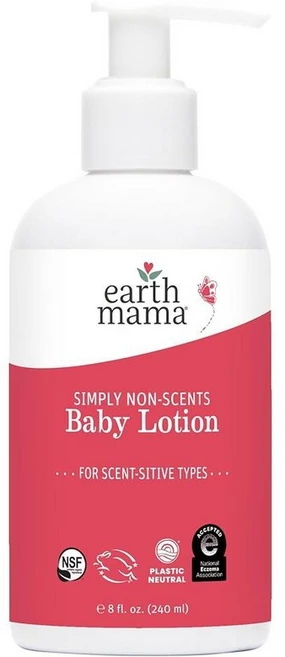 어스마마 베이비 로션 심플리 무향 칼렌듈라 크림 알로에 주스 루이보스 & 시어 버터 240ml, 1개 - 쿠팡