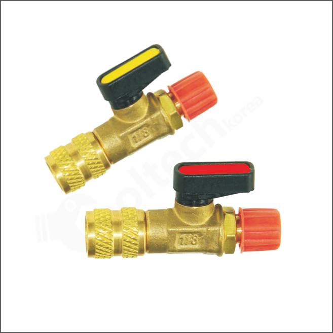 냉매 볼밸브 R-22 R-410용, 암22수410, 1개