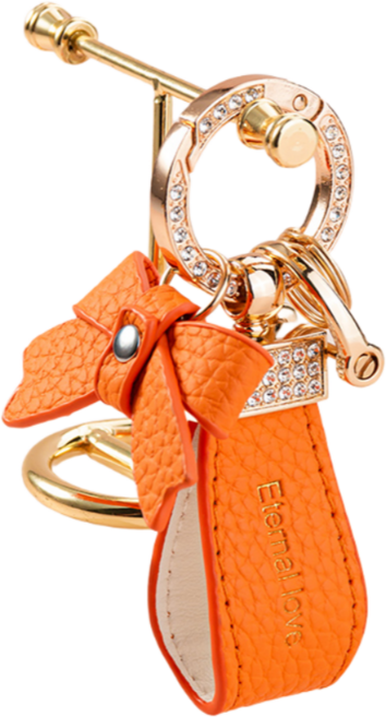 오세르앙 여성 열쇠고리 자동차 키링, 오렌지
