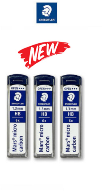 스테들러 점보샤프 어린이전용샤프 771 스테들러샤프심1.3mm, 샤프심 3개