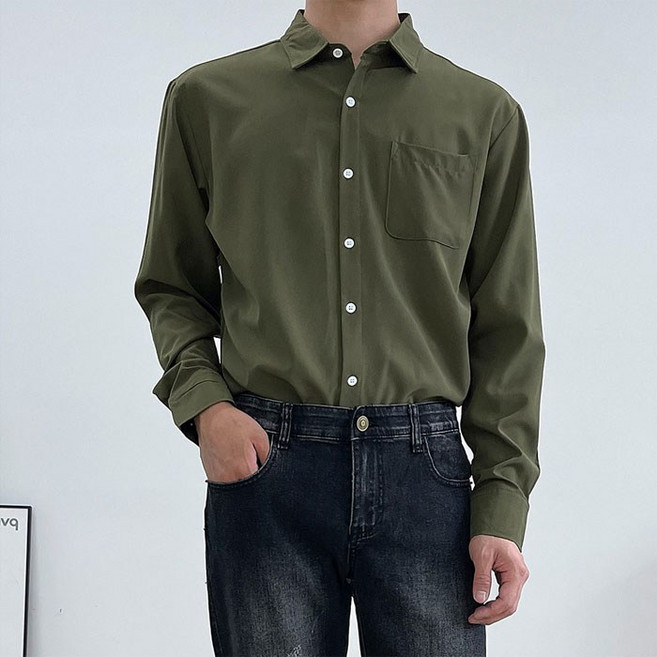 콘피아르 남성용 링클프리 카라셔츠 TC6107