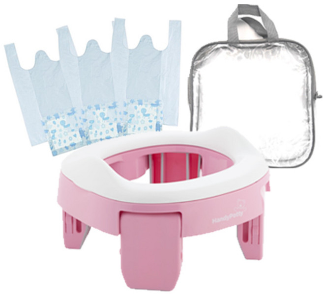 록시키드 아기 유아 휴대용변기, 핑크