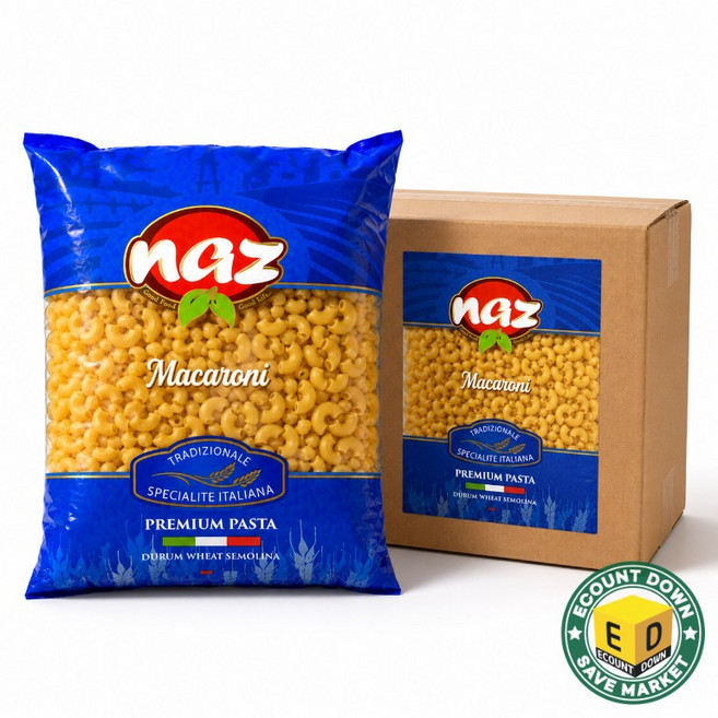 나즈 마카로니 파스타면, 20개, 500g