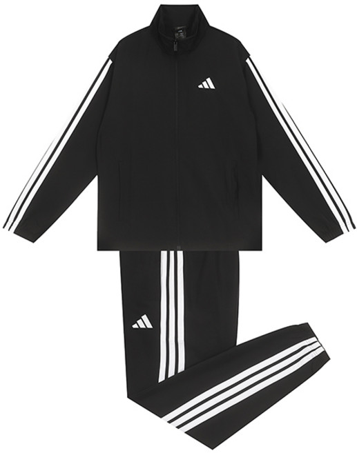 아디다스 3-STRIPES WOVEN TRACK SUIT 헬스 운동 러닝 상하의 트레이닝복