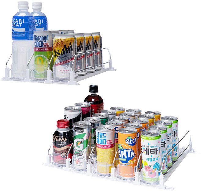 루본 척척정리 냉장고 음료 디스펜서 편의점 음료수 콜라 자동정렬 트레이, 빌트인 키친핏 냉장고(31cm) / 3라인