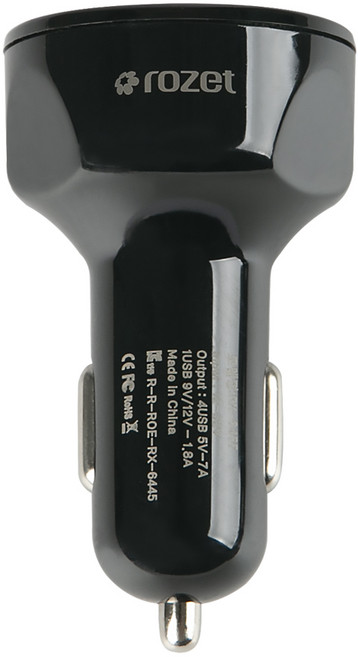 [ROZET] 로제트 시거잭 충전기 USB 4포트 RX-6445, 1개