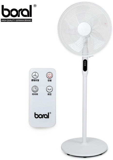 보랄 16인치 스탠드 선풍기(전자식) HNZ-R16NF