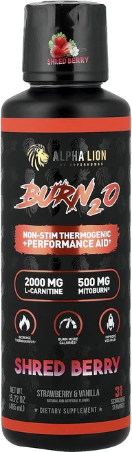 알파라이온 Burn2O Shred 베리 스트로베리 & 바닐라 465ml, 5개, 5개 - 쿠팡