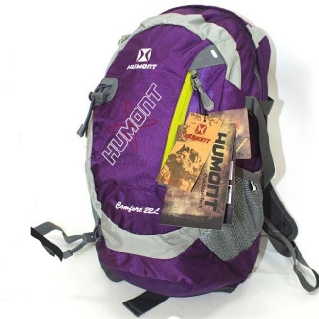 휴몬트 등산배낭 22L 인체공학적설계 충분한 수납공간, 보라