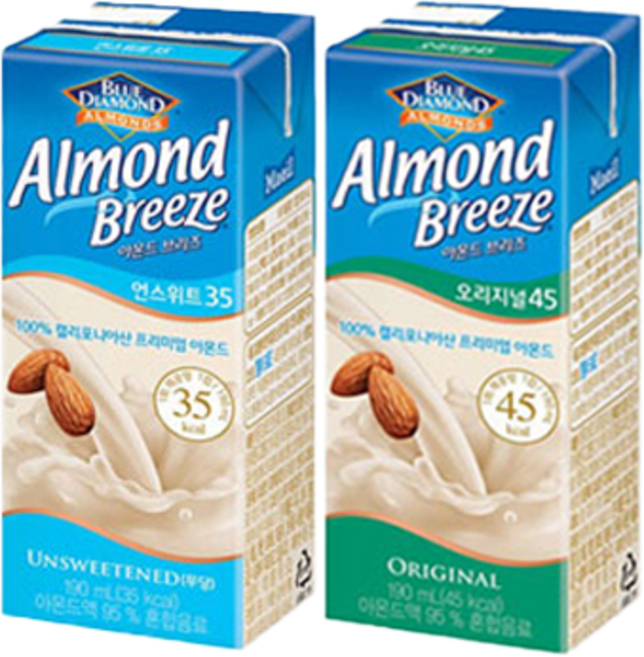 아몬드브리즈 190ml 오리지널24팩+언스위트24팩, 1개