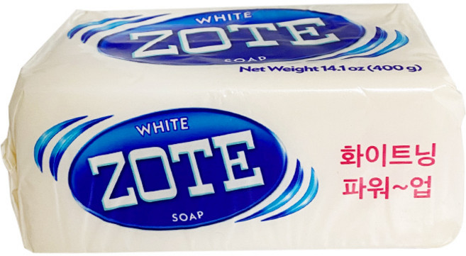 조트 세탁비누 화이트, 400g, 2개