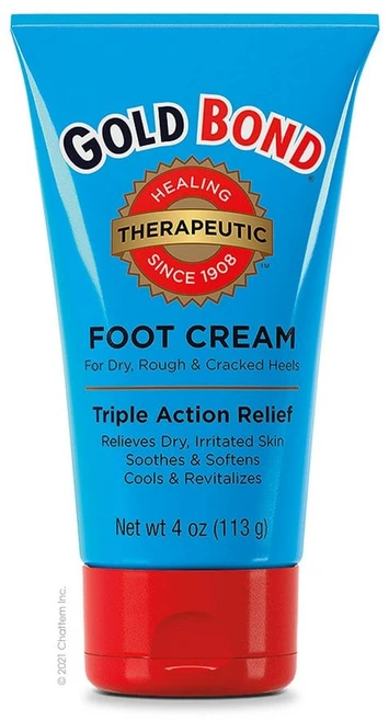 Gold Bond Foot Cream Triple Action Relief 골드본드 트리플 액션 릴리프 풋크림 4oz(113g) 3팩, 1개입 - 쿠팡