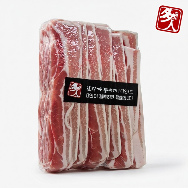 다인 대패삼겹살 500g 칠레, 1개