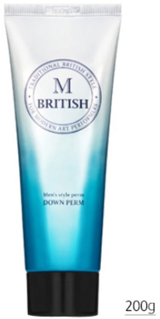 브리티시엠 맨즈 스타일펌 다운펌, 1개, 200g