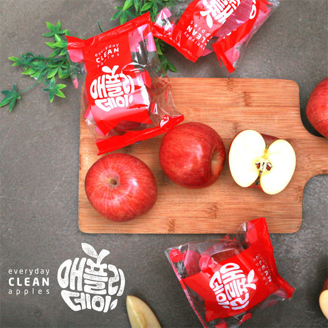 애플리데이 세척사과 2kg 8-12과 햇사과 홍로 미시마 부사, 1박스, 2kg 10과내외