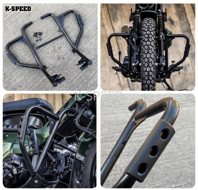 혼다 헌터커브 CT125 케이스피드 디아블로 엔진가드 V2 (KSPEED), 1개