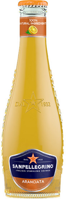 산펠레그리노 병 탄산음료 아란시아타 오렌지 200ml 4개세트, 4개