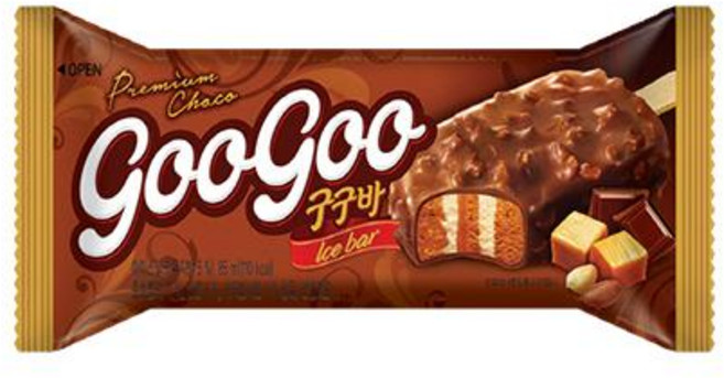 롯데 구구바 40입 초코 아이스바 아이스크림 옛날아이스크림 간식용