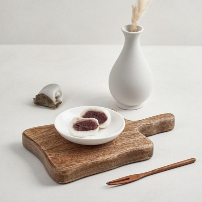 국내산 찹쌀떡 개별포장, 10개, 45g