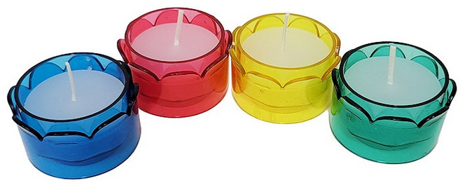 가톨릭천주교성물 꽃봉오리 컵초, 블루, 1개