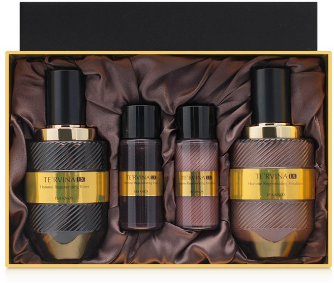 이자녹스 이자녹스 옴므 2종 세트 테르비나 LX 건조한 건성 피부 남자 스킨로션 세트, 1세트