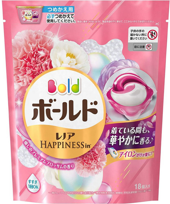 캡슐세제JP 쉰내 브라이트 울트라클린 딥 퍼퓸 아로퓸 파워, 1개입