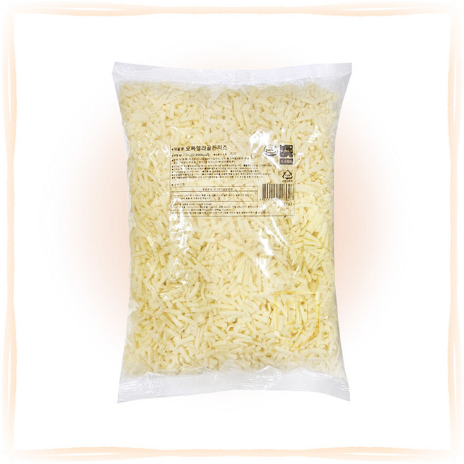 썬리취 PA 모짜렐라골든치즈 자연치즈 2.5kg 냉장, 1개